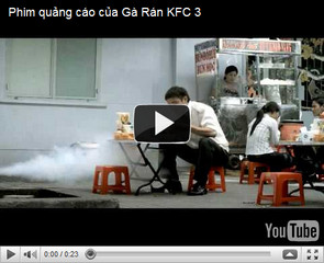 Video clip Quảng cáo gà rán KFC 3