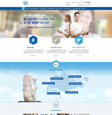 Mẫu website giáo dục – GD08 Mẫu website giáo dục – GD08
