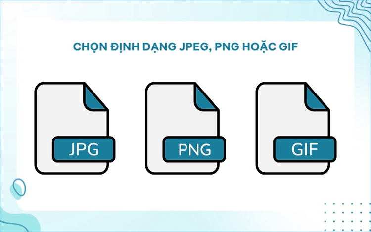 Nên sử dụng định dạng ảnh JPG cho ảnh bài viết trên website