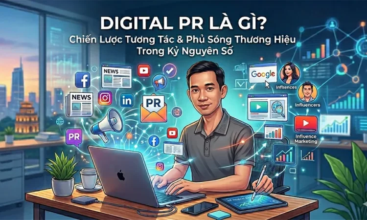 Digital PR là gì? Khái niệm quan trọng khi làm GEO (SEO AI) Digital PR là gì? Khái niệm quan trọng khi làm GEO (SEO AI)