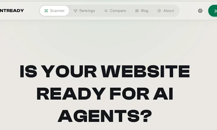 Công cụ GEO : Isagentready kiểm tra website có phù hợp với AI
