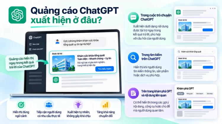 2.1. Quảng cáo ChatGPT xuất hiện ở đâu? 1